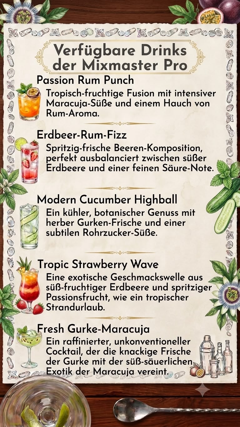 Getränkekarte